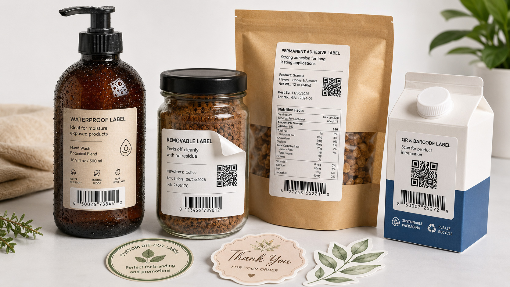 Special functional label material